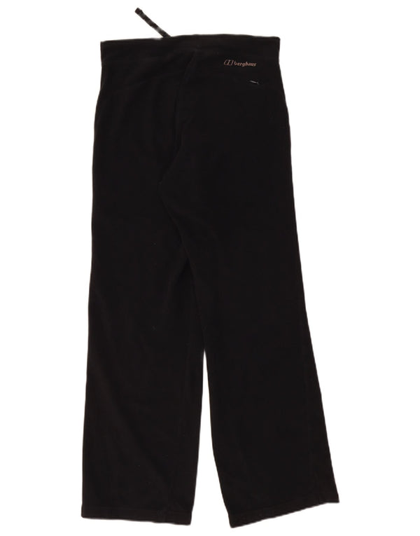 Berghaus Fleece-Trainingshose für Damen, Größe S, UK 8, Schwarz, Polyester