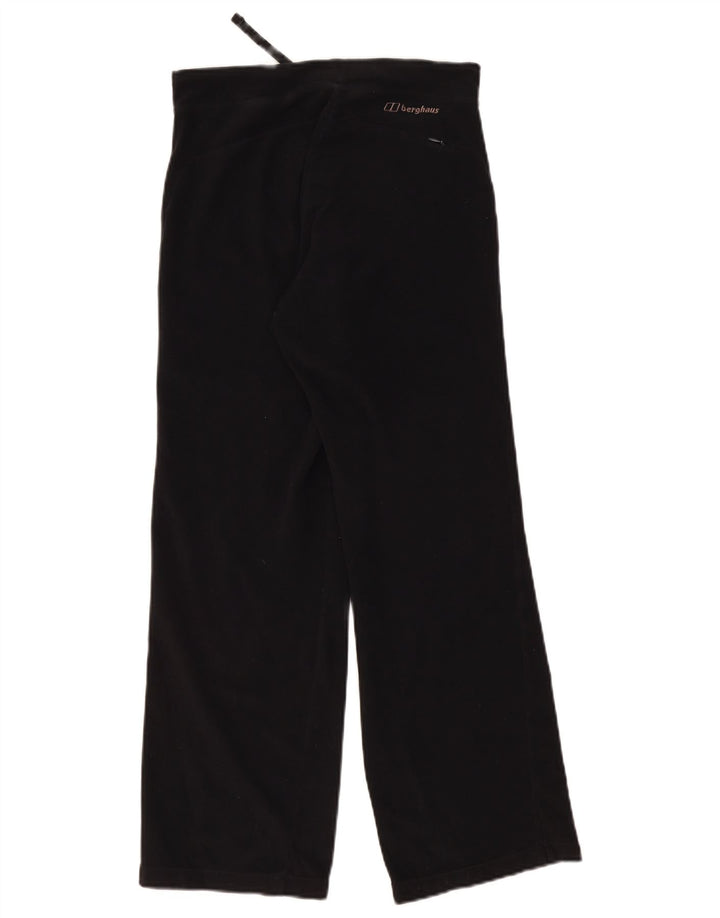 Berghaus Fleece-Trainingshose für Damen, Größe S, UK 8, Schwarz, Polyester