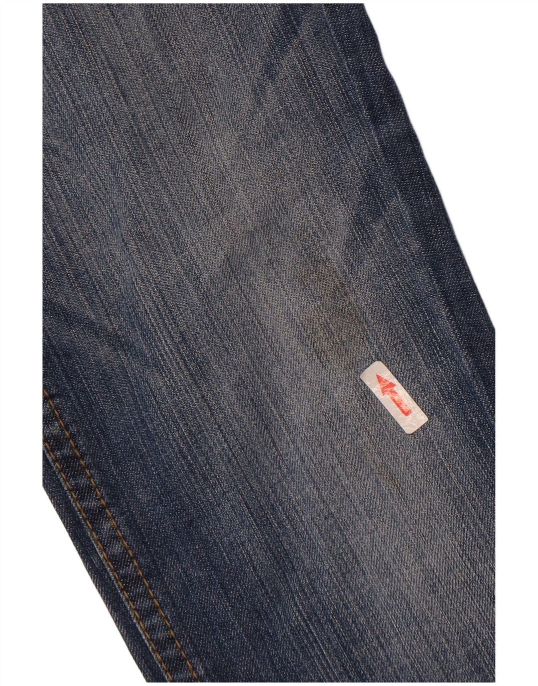 Gas Herren Straight Jeans W31 L28 Marineblau Baumwolle