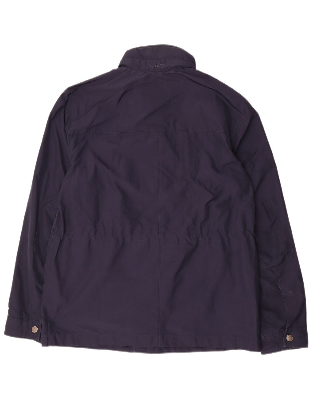Crew Clothing Herren-Utility-Jacke UK 38 Mittelmarineblaues Polyester