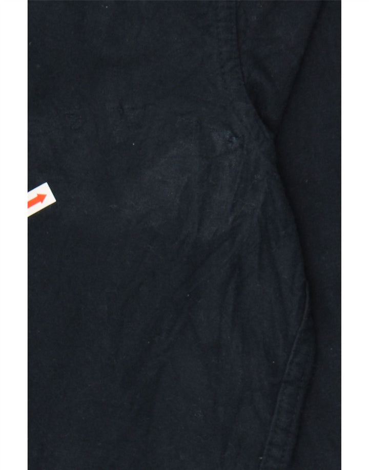 EDDIE BAUER Mens Shirt Medium Navy Blue Cotton Vintage Eddie Bauer and Second-Hand Eddie Bauer from Messina Hembry 