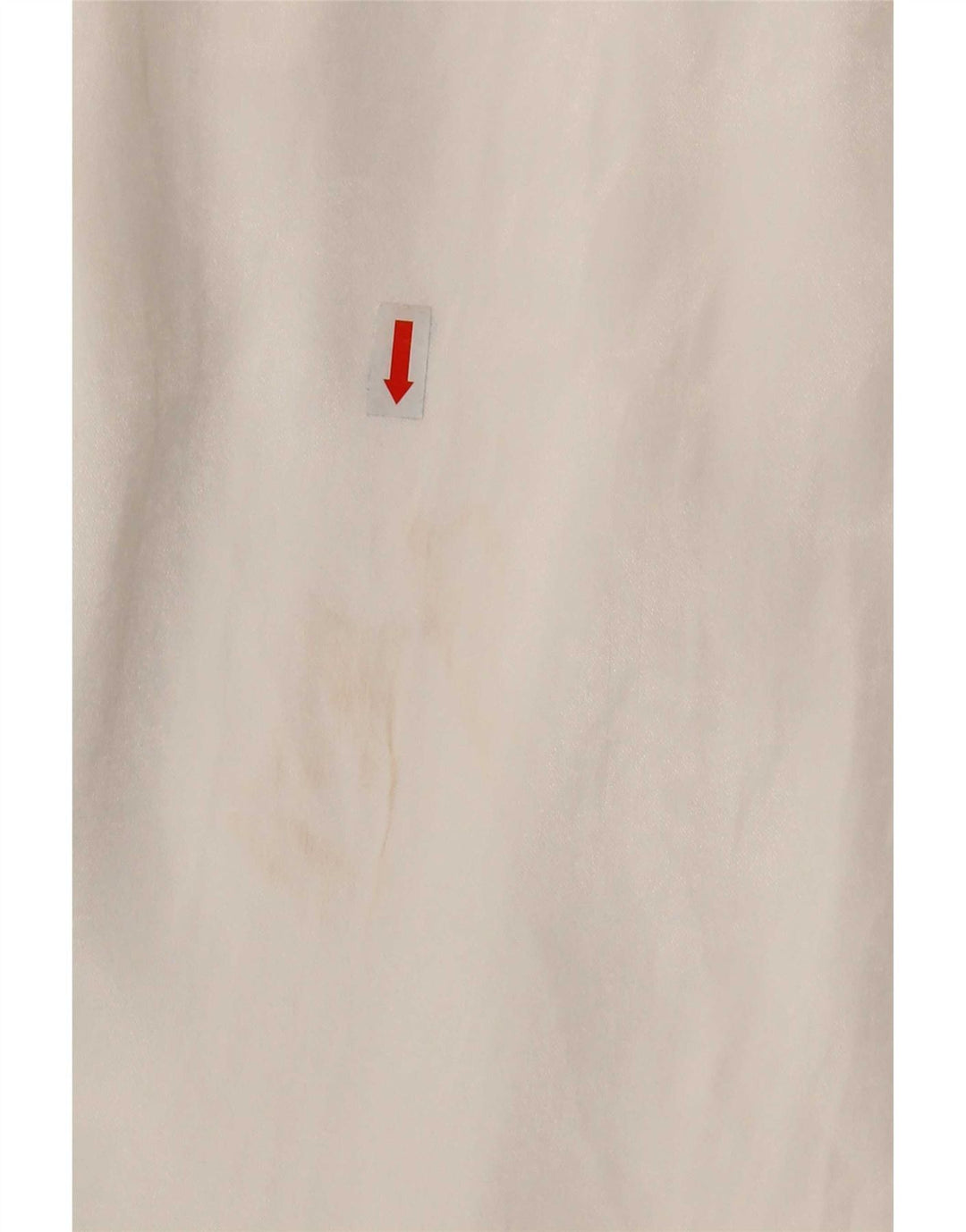 Zara Damen Langarm-Wickelkleid UK 12 Mittelweiße Viskose