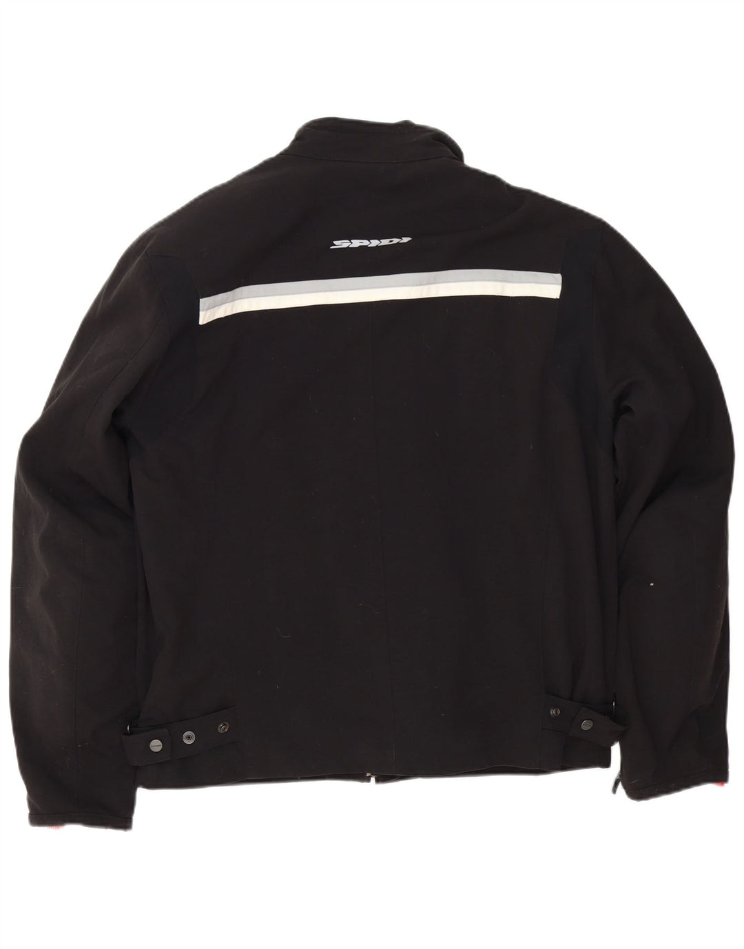 Spidi Herren Racer Jacke UK 40 Large Schwarz Colourblock Polyamid