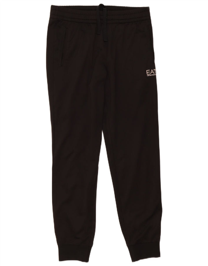 Emporio Armani Herren-Trainingshose, Jogginghose, Größe L, Schwarz, Polyester