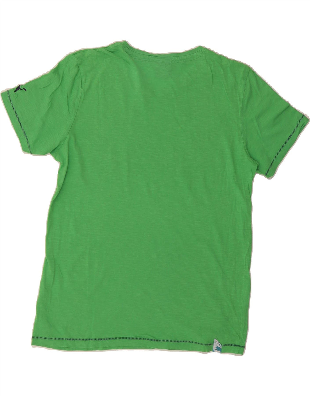 PUMA Mens Graphic T-Shirt Top Small Green Cotton Vintage Puma and Second-Hand Puma from Messina Hembry 