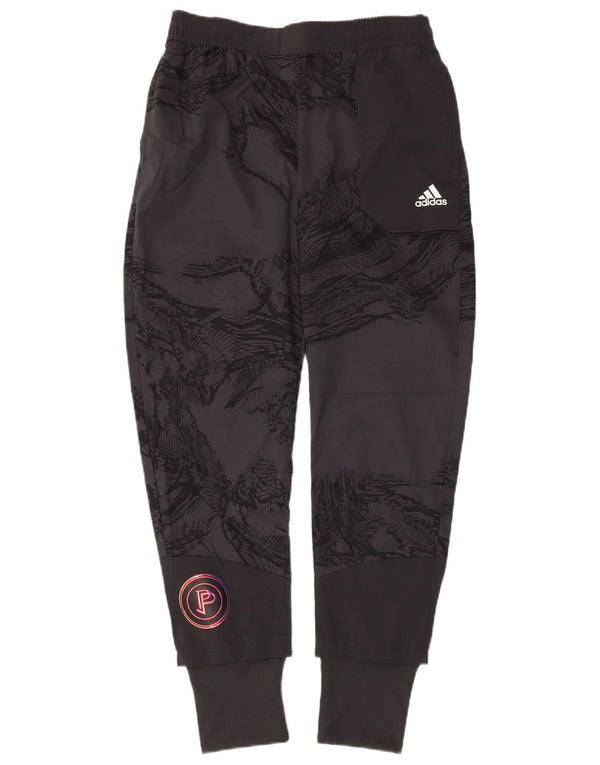 Adidas Aeroready-Trainingshose für Jungen, 13–14 Jahre, grauer Tierdruck