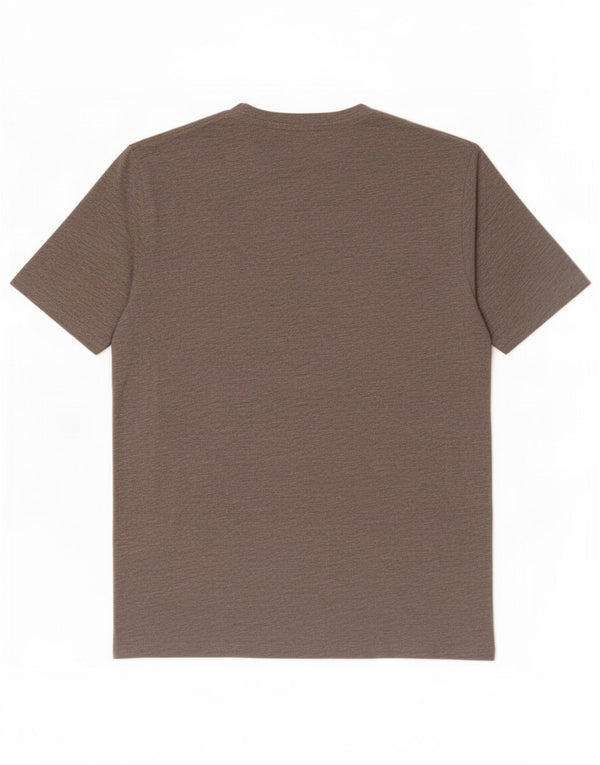 Wrangler Mens T-Shirt Top Medium Grey Flecked Cotton