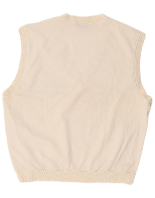 Fila Herren Grafikweste Tanktop IT 52 Large Weiß