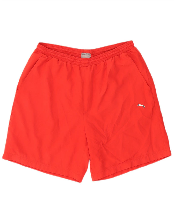 Puma Herren Graphic Sport Shorts Großes rotes Polyester