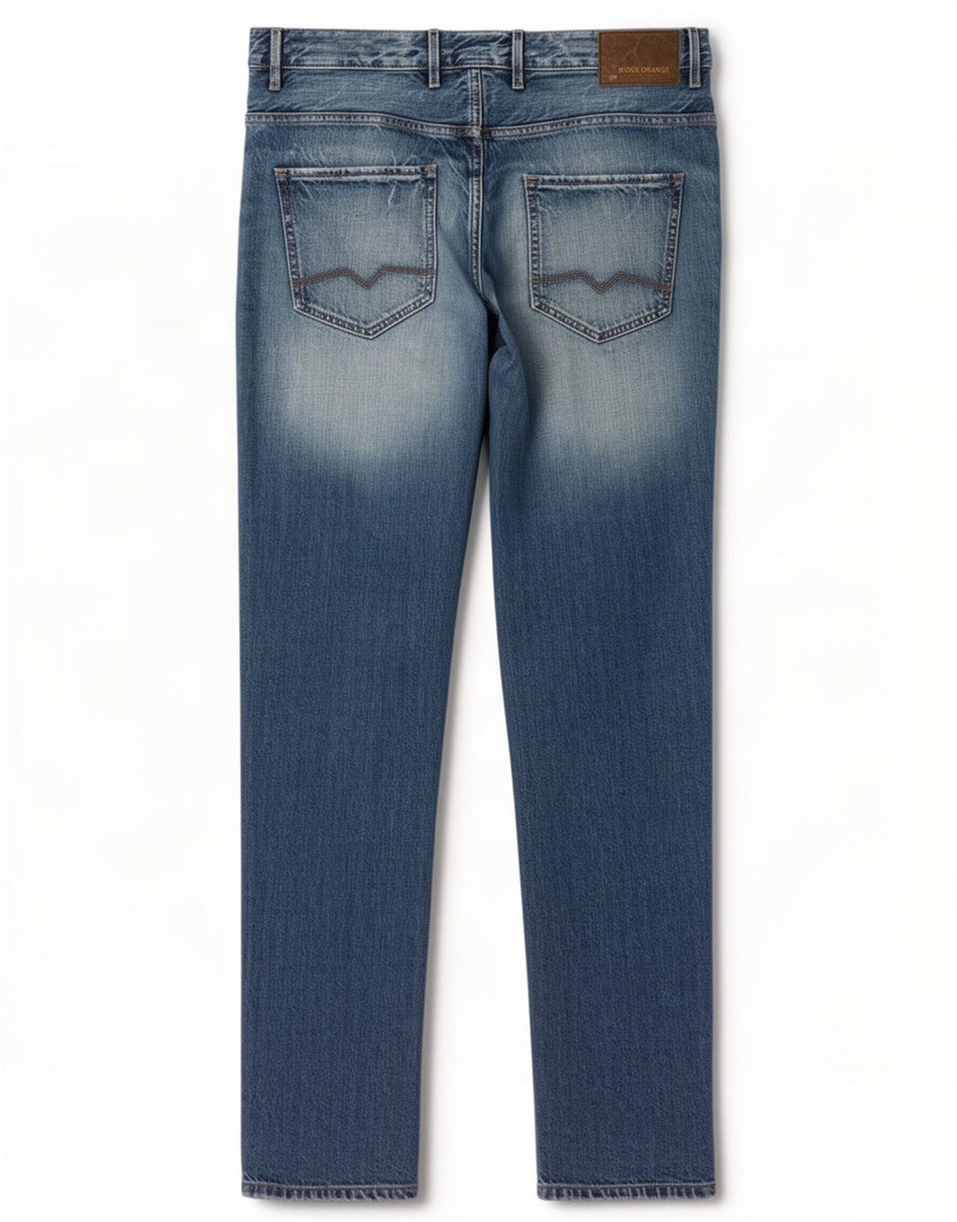 Hugo Boss Herren Slim Jeans W33 L34 Blaue Baumwolle