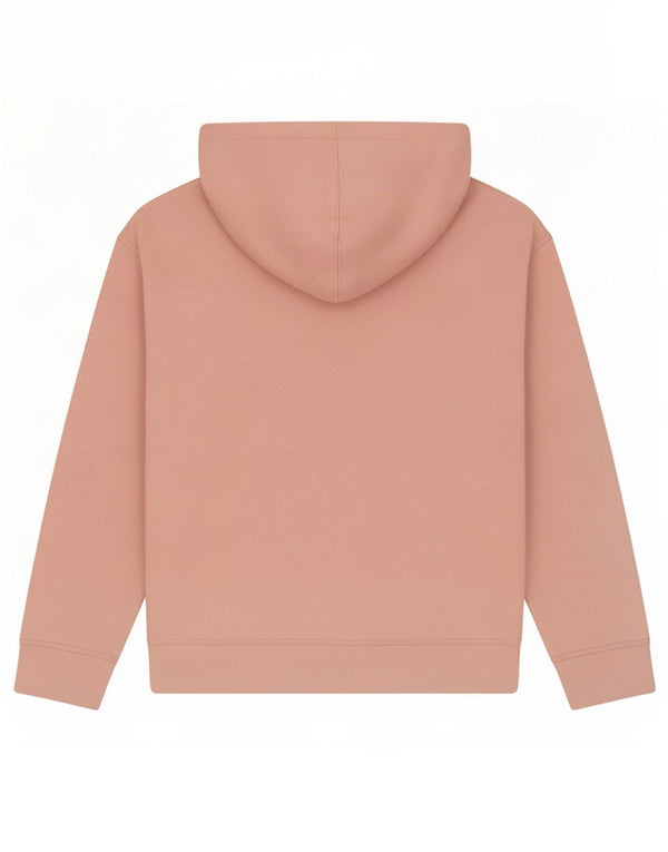 Champion Damen-Kapuzenpullover mit Grafik, UK 16, Größe L, Rosa, Baumwolle