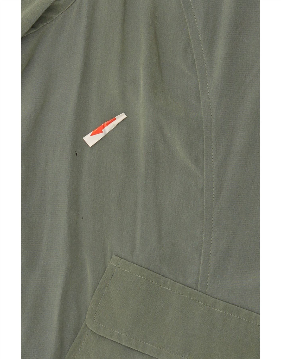 Cherie Damen Hemdbluse IT 46 Große grüne Seide