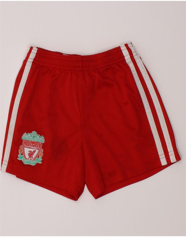 ADIDAS Liverpool Sportshorts für Jungen, 2–3 Jahre, rotes Polyester