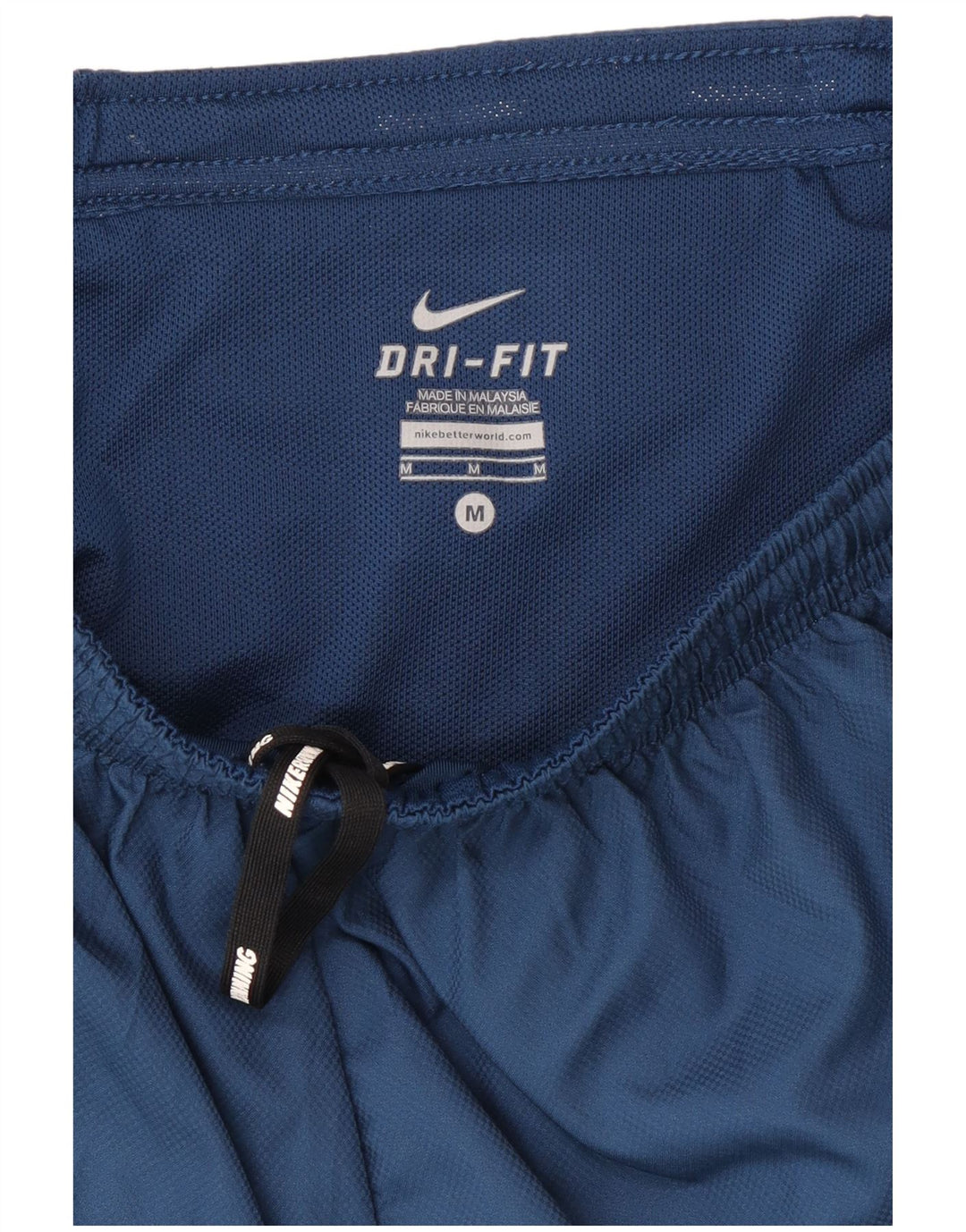 Nike Herren-Sportshorts mit normaler Passform, mittelblau, Farbblock-Polyester, Sport