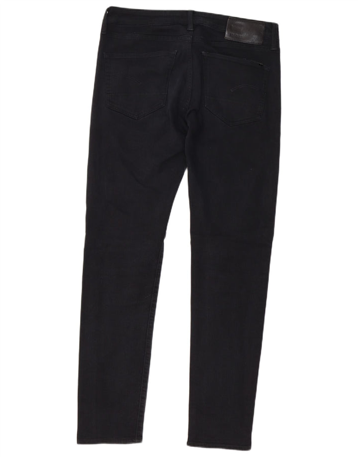 G-Star Herren 3301 Slim Jeans W34 L32 Schwarz