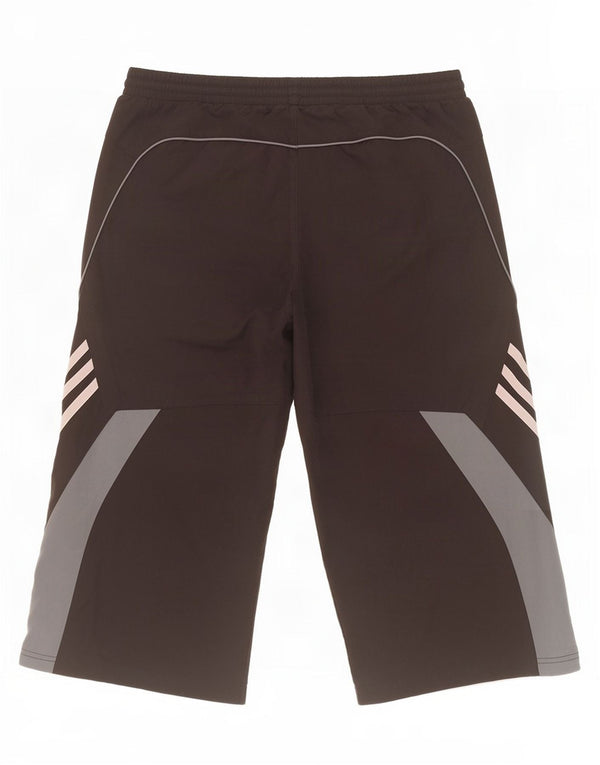 Adidas Herren Bermuda Sport Shorts UK 38 Mittelschwarzes Colourblock-Polyester
