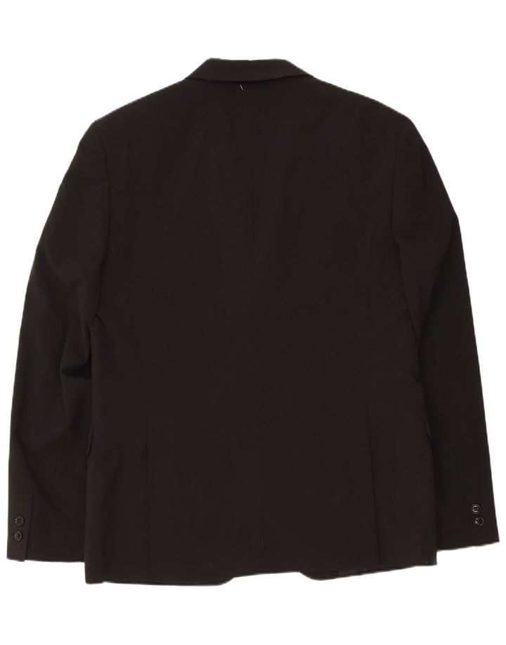 Jack & Jones Herren 2-Knopf-Blazerjacke IT 56 3XL Schwarz Polyester