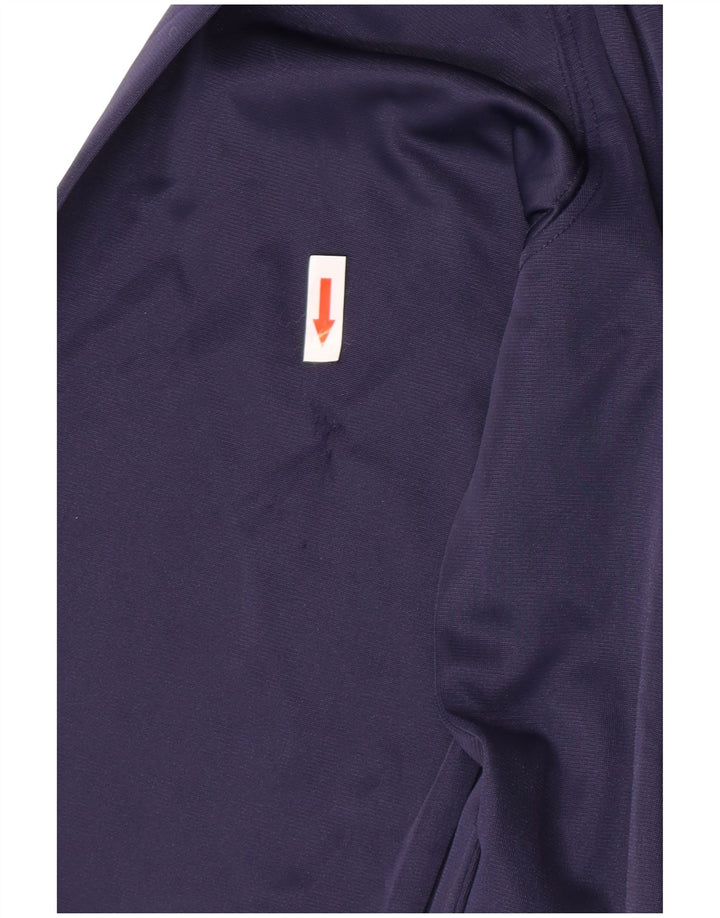 Kappa Herren-Trainingsanzug-Oberteil, Jacke, groß, marineblau, Polyester