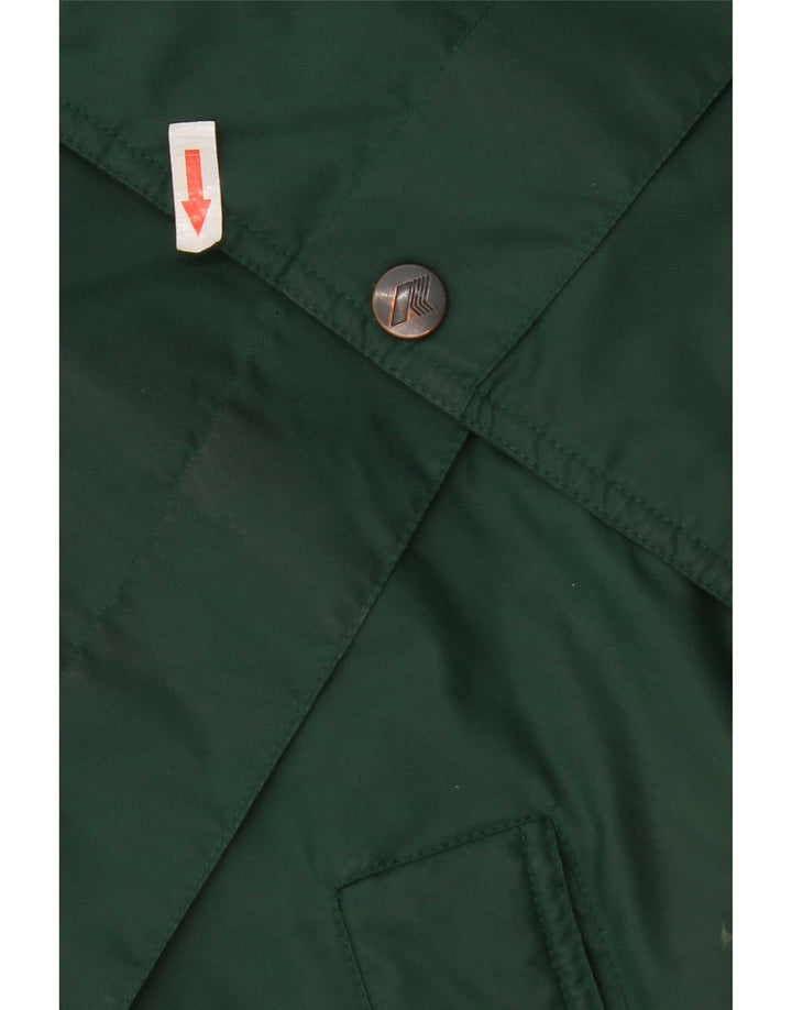 K-Way Herren Loose Fit Regenjacke UK 36 Small Grün Polyamid