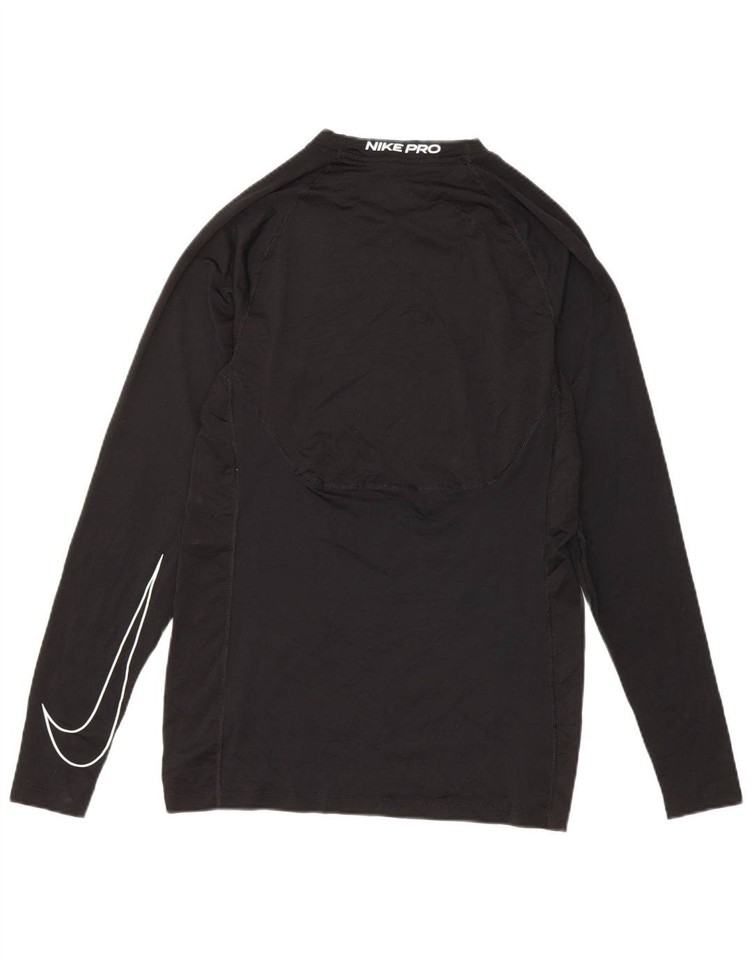 Nike Herren Dri Fit Slim Top Langarm Small Schwarz Polyester