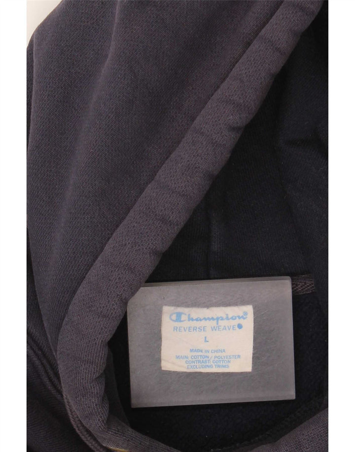 Champion Herren-Kapuzenpullover, groß, marineblau, Baumwolle