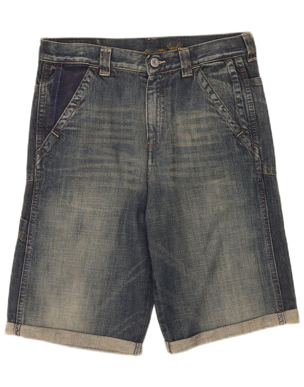 REPLAY Denim-Shorts für Jungen, 11–12 Jahre, W29, marineblaue Baumwolle