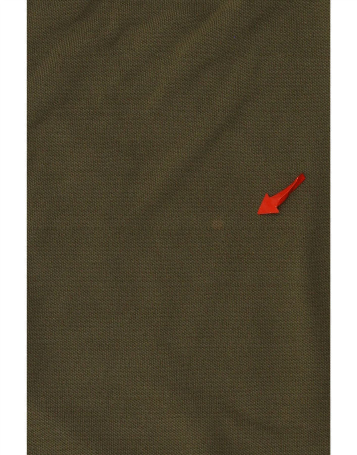 North Sails Herren-Poloshirt aus mittlerer Khaki-Baumwolle