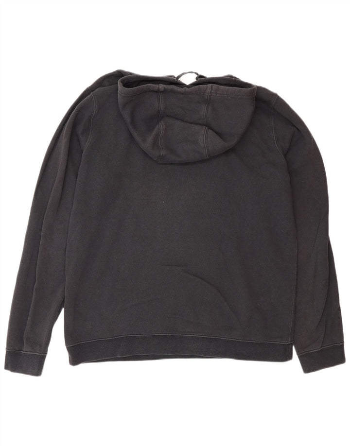 Nike Herren-Kapuzenpullover mit Grafik, groß, aus schwarzer Baumwolle
