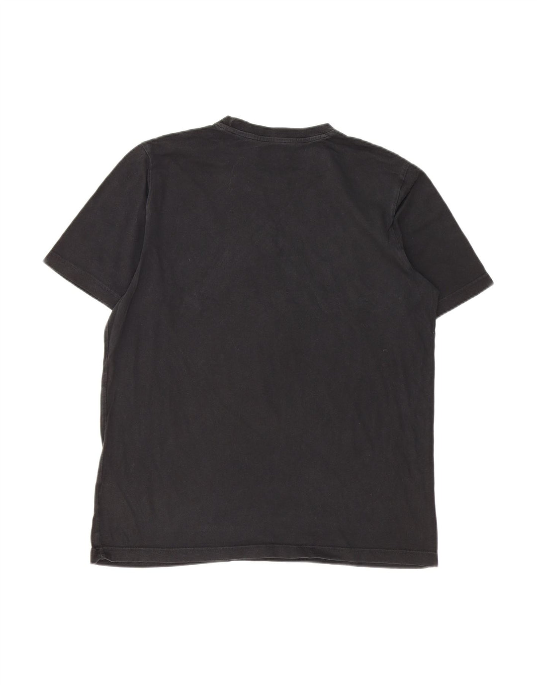 ADIDAS Mens Graphic T-Shirt Top Medium Black Cotton