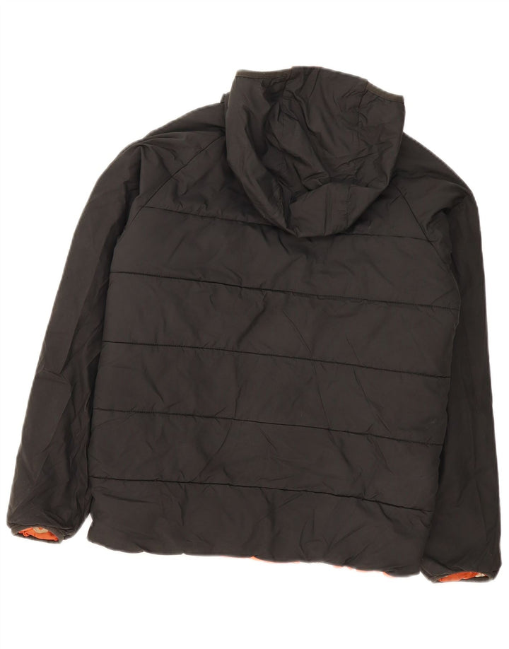 The North Face Kapuzen-Wendejacke für Jungen, 13–14 Jahre, groß, Schwarz