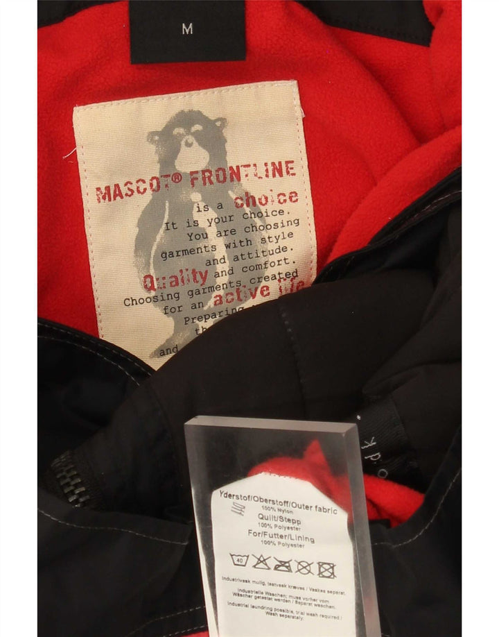 Mascot Frontline Herren-Utility-Jacke UK 38 Mittelschwarzes Nylon