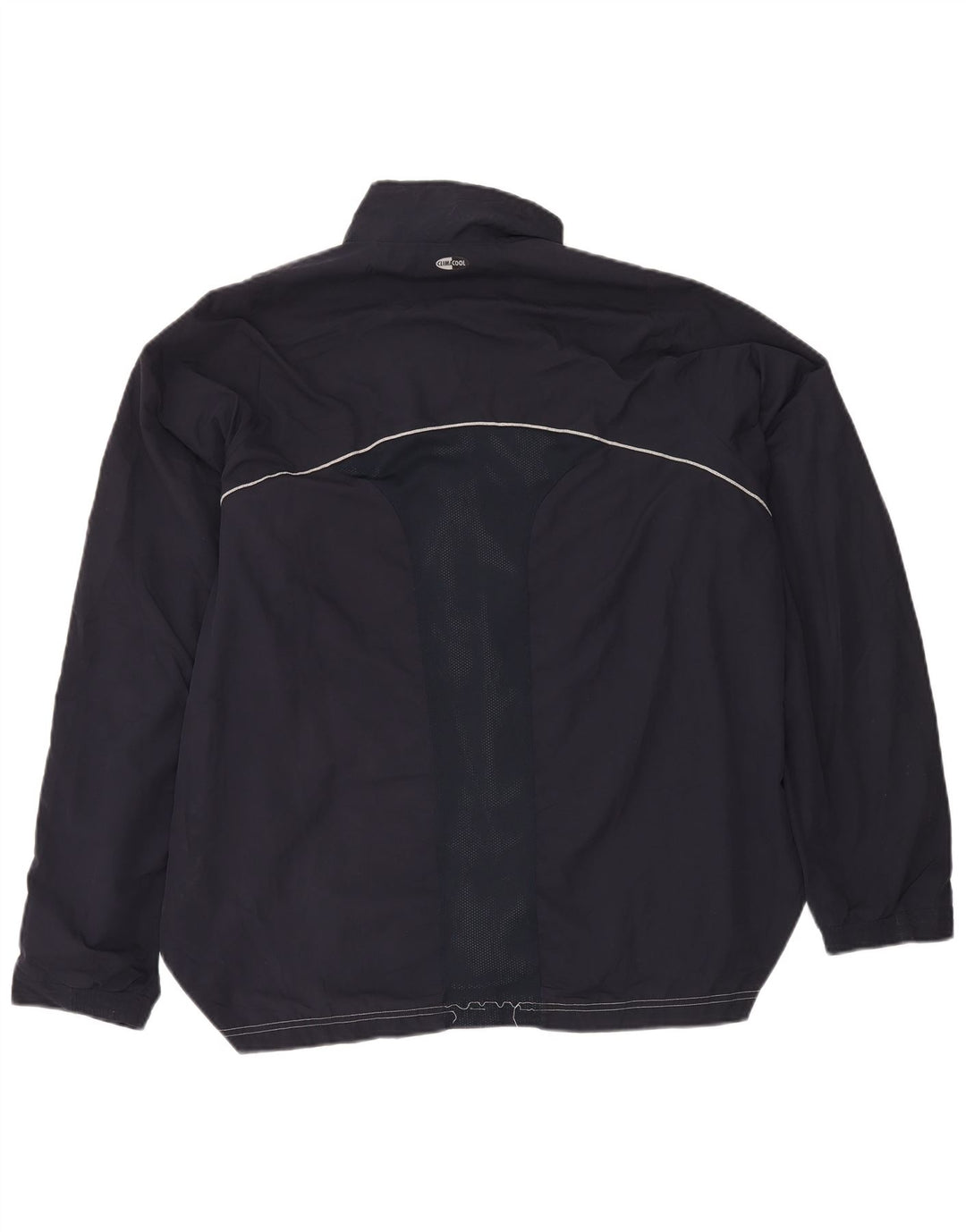 Adidas Herren Climacool Trainingsanzug-Top-Jacke, groß, Marineblau, Farbblock