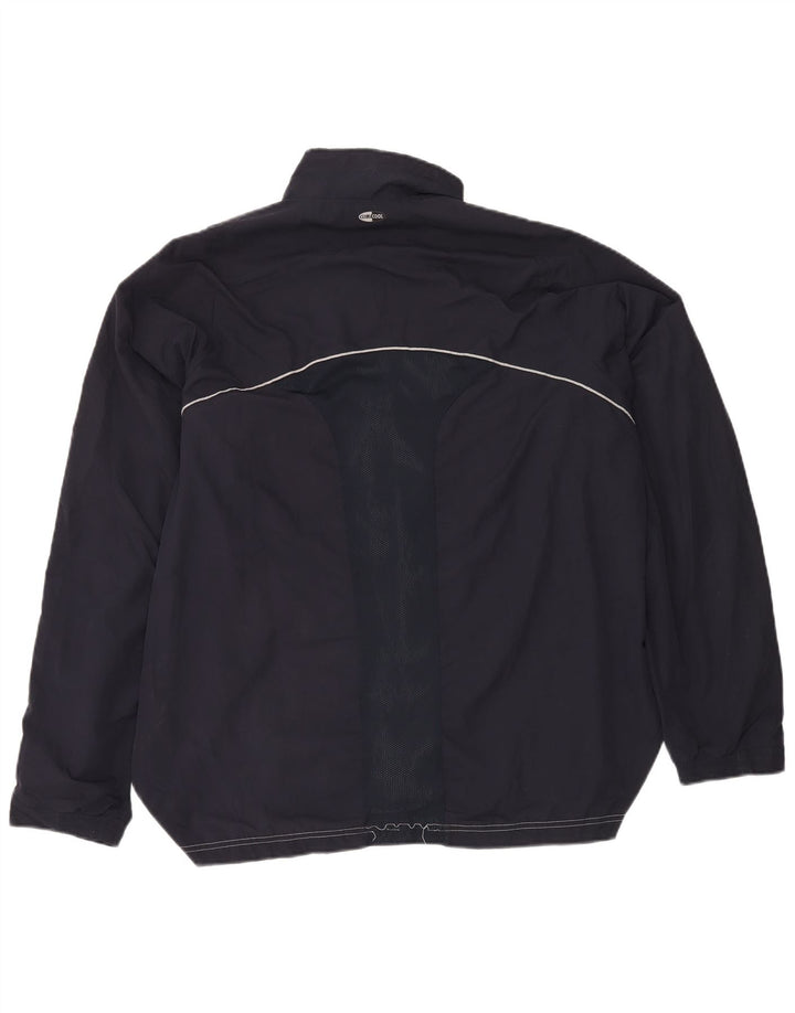 Adidas Herren Climacool Trainingsanzug-Top-Jacke, groß, Marineblau, Farbblock
