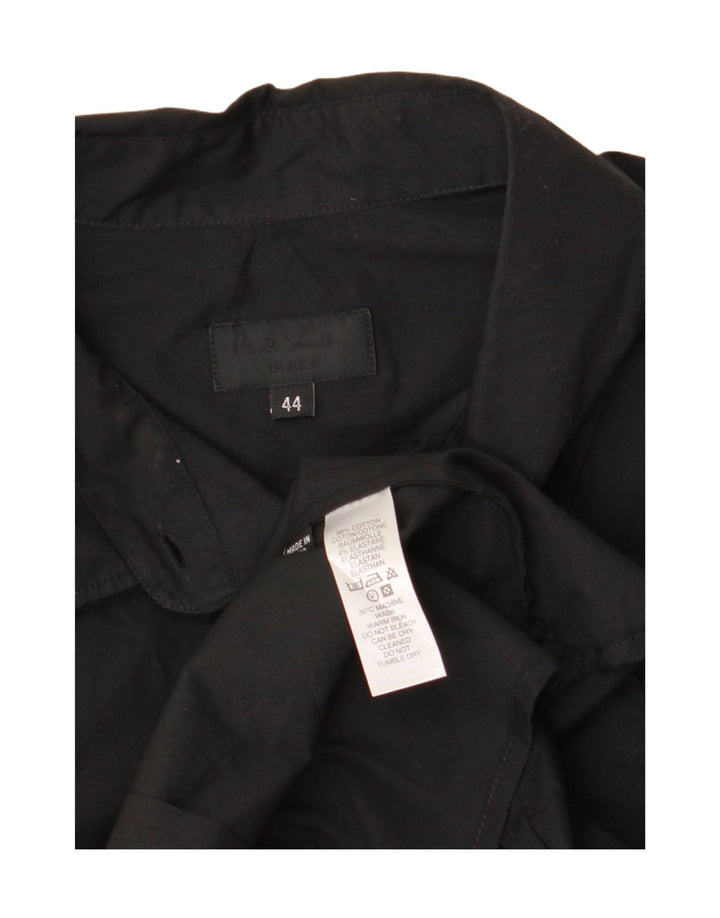 Paul Smith Damen-Hemd IT 44 Medium Black Cotton
