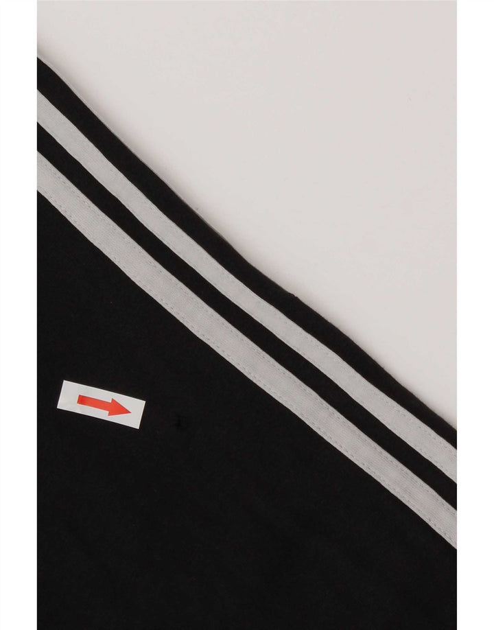 Adidas Herren Top Langarm Small Schwarz Baumwolle