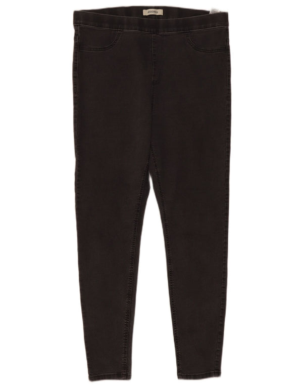 Marks & Spencer Damen Jegging-Jeans UK 14 Large W34 L28 Graue Baumwolle