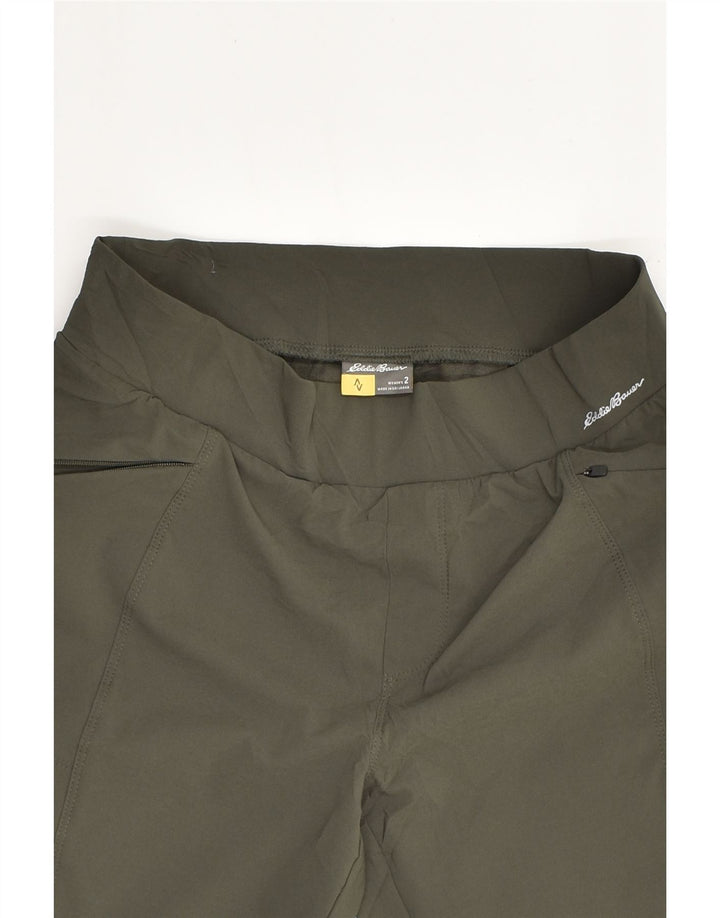 EDDIE BAUER Womens Tracksuit Trousers US 2 XS Grey Polyester | Vintage Eddie Bauer | Thrift | Second-Hand Eddie Bauer | Used Clothing | Messina Hembry 
