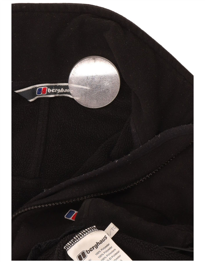 Berghaus Damen Übergroße Fleecejacke UK 10 Small Schwarz Polyester