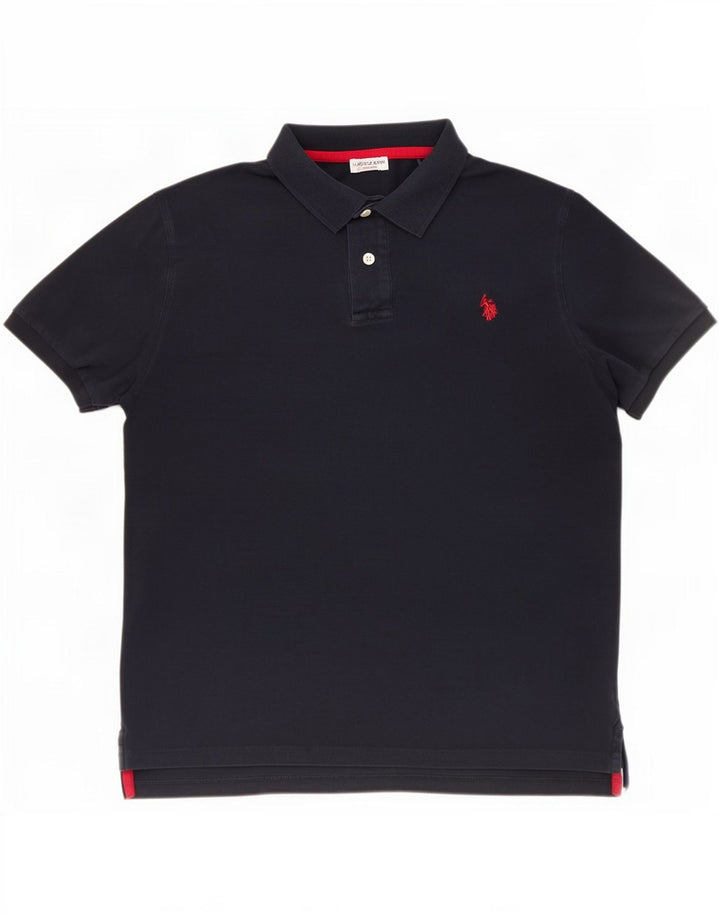 U.S. Polo Assn. Herrenhemd Large Marineblau
