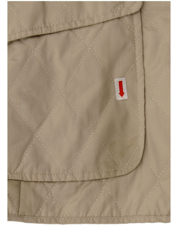 CONTE OF FLORENCE Damen Utility Jacke IT 46 Large Grau Polyester