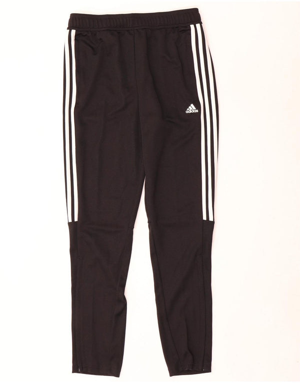 Adidas Jungen Aeroready Trainingshose 13–14 Jahre, schwarzes Polyester