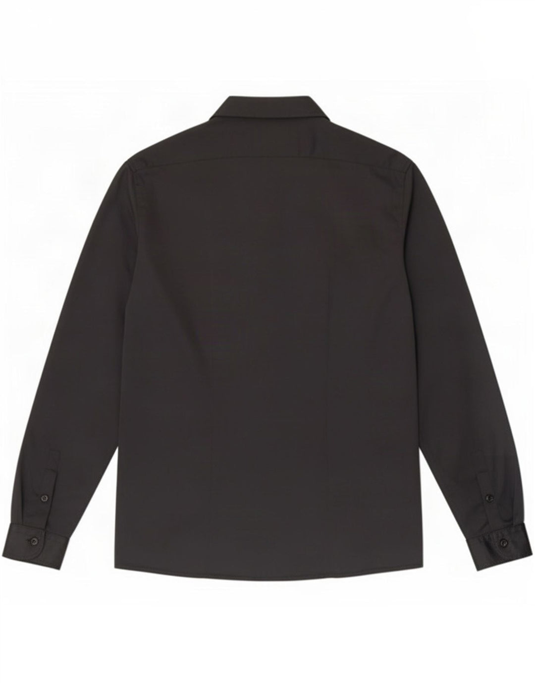 Benetton Damenhemd UK 18 XL Schwarz Polyamid