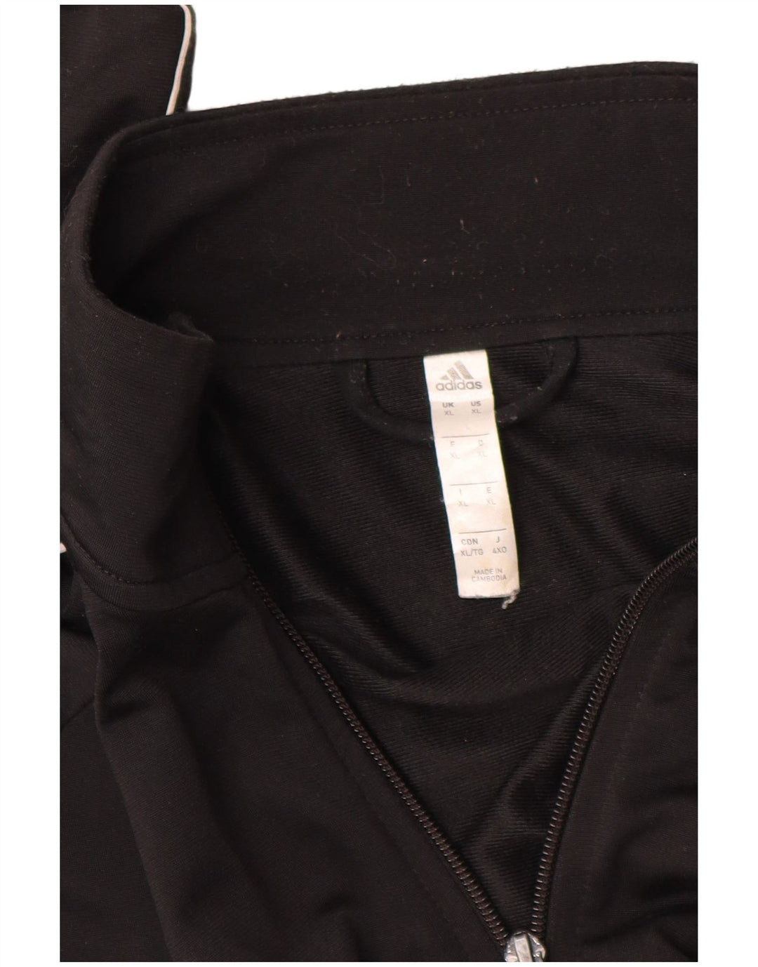 ADIDAS Herren Trainingsanzug Top Jacke XL Schwarz