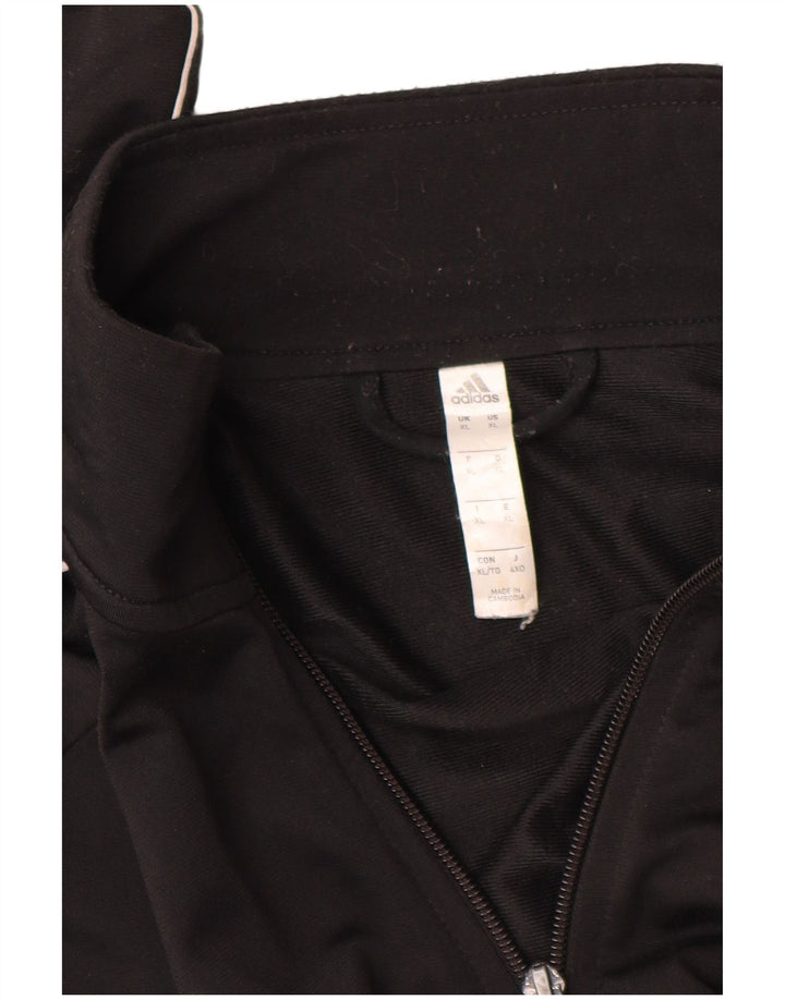 ADIDAS Herren Trainingsanzug Top Jacke XL Schwarz