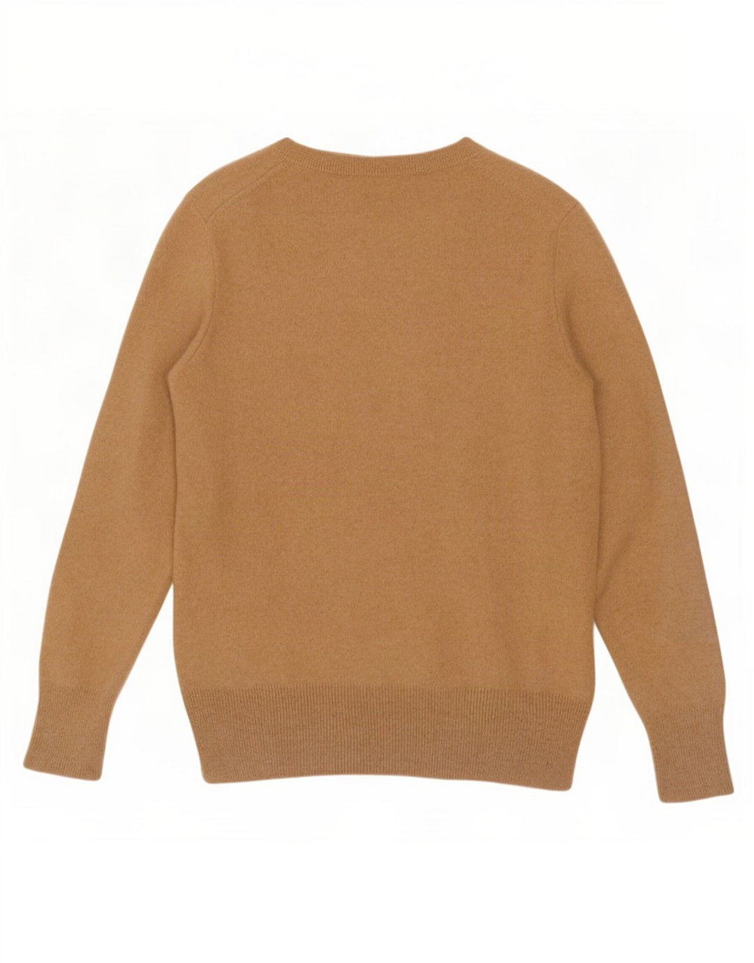 Marks & Spencer Damen-Pullover mit Rundhalsausschnitt, Gr. 14, groß, braun, geometrisch