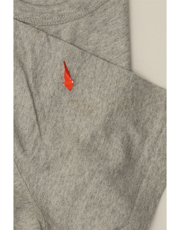 CHAMPION Heritage T-Shirt-Oberteil für Herren, groß, grau gesprenkelte Baumwolle