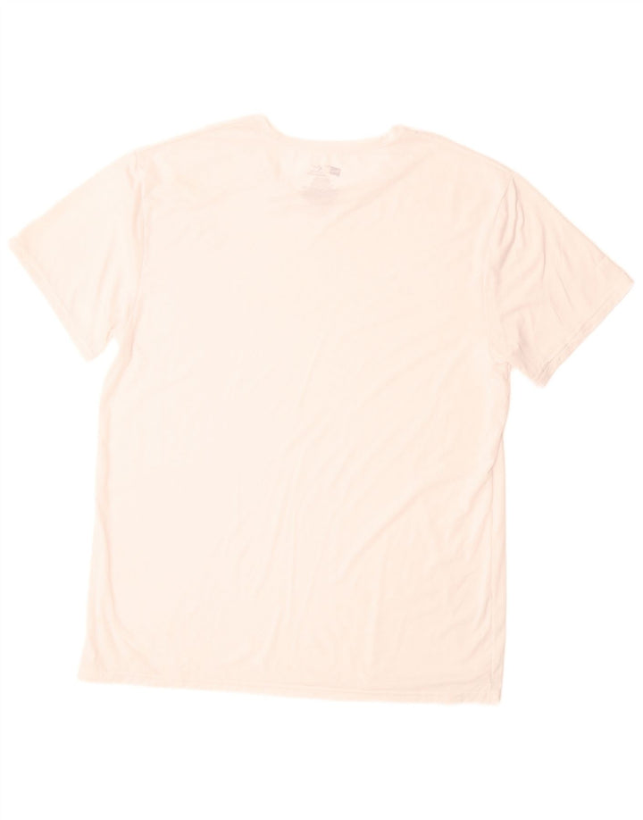 HANES Womens T-Shirt Top UK 18 XL White Polyester