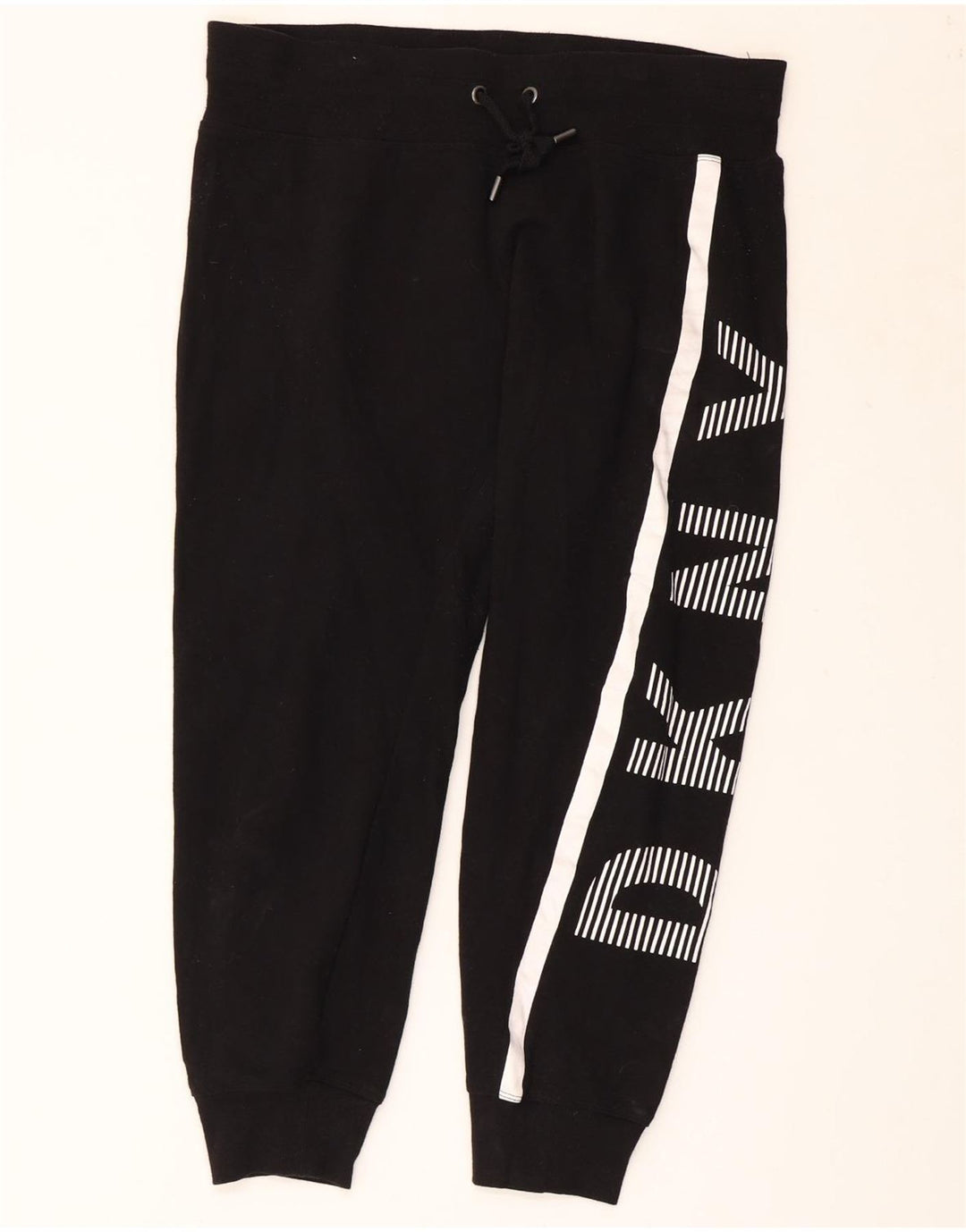 DKNY Herren-Trainingshose mit Grafik, mittelschwarz, Baumwolle