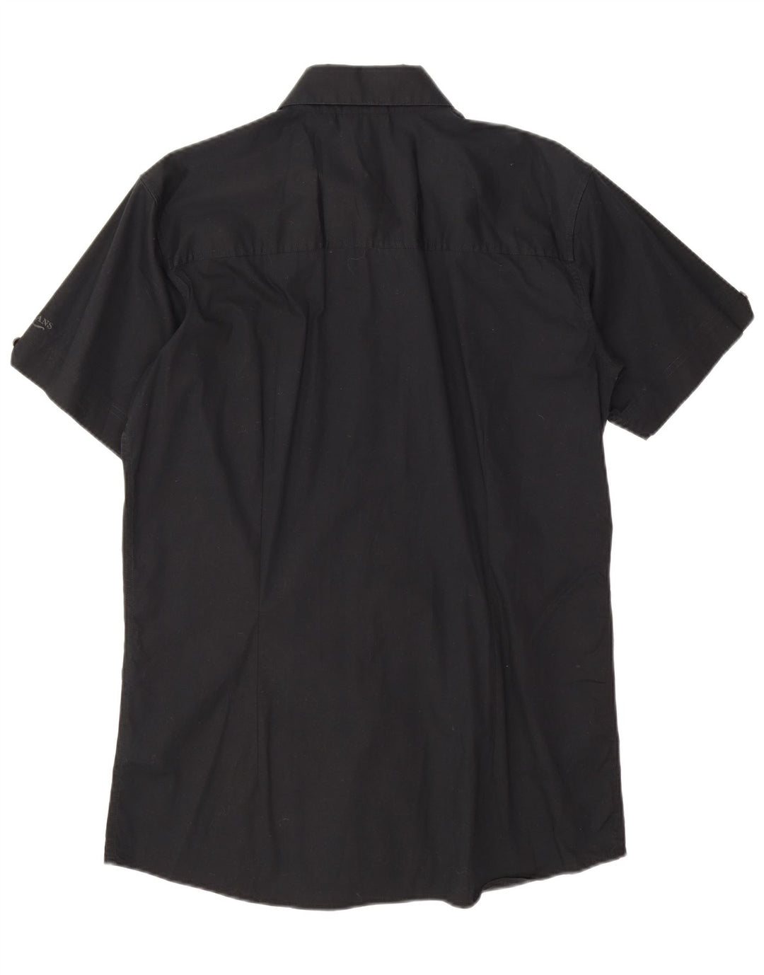 Lee Herren Kurzarmhemd 2XL Schwarz Baumwolle