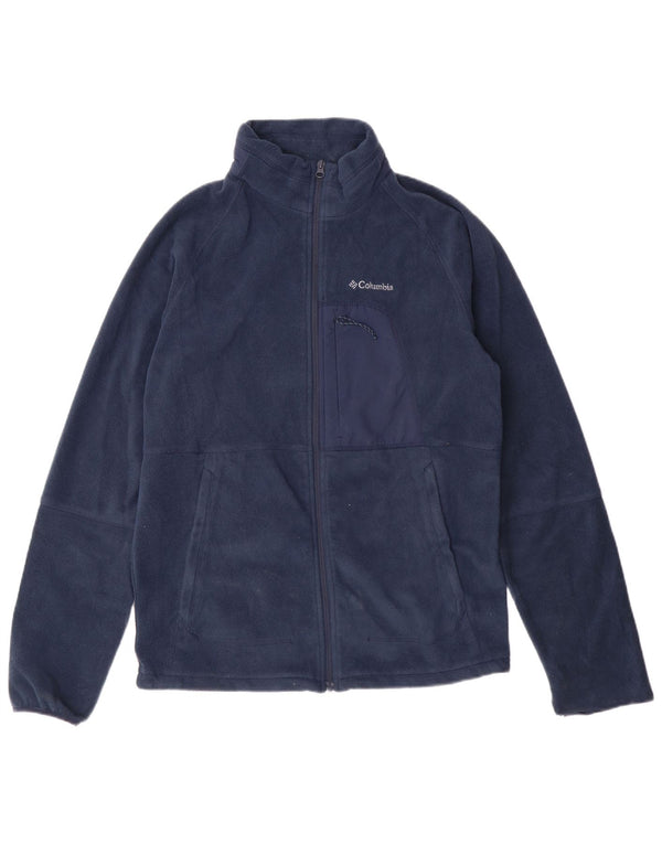 Columbia Herren Fleecejacke Medium Marineblau Polyester
